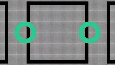 cuadrícula de fondo abstracta con círculos versión b 10