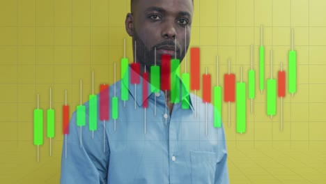 Animación-Del-Procesamiento-De-Datos-Sobre-Un-Empresario-Afroamericano-Que-Trabaja-En-La-Oficina