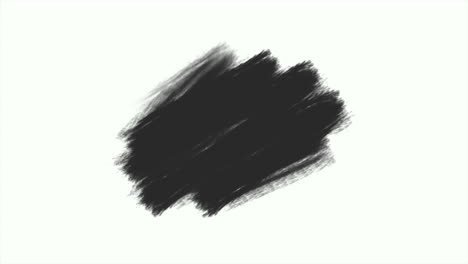 watercolor fashion black art paint brushes on white gradient