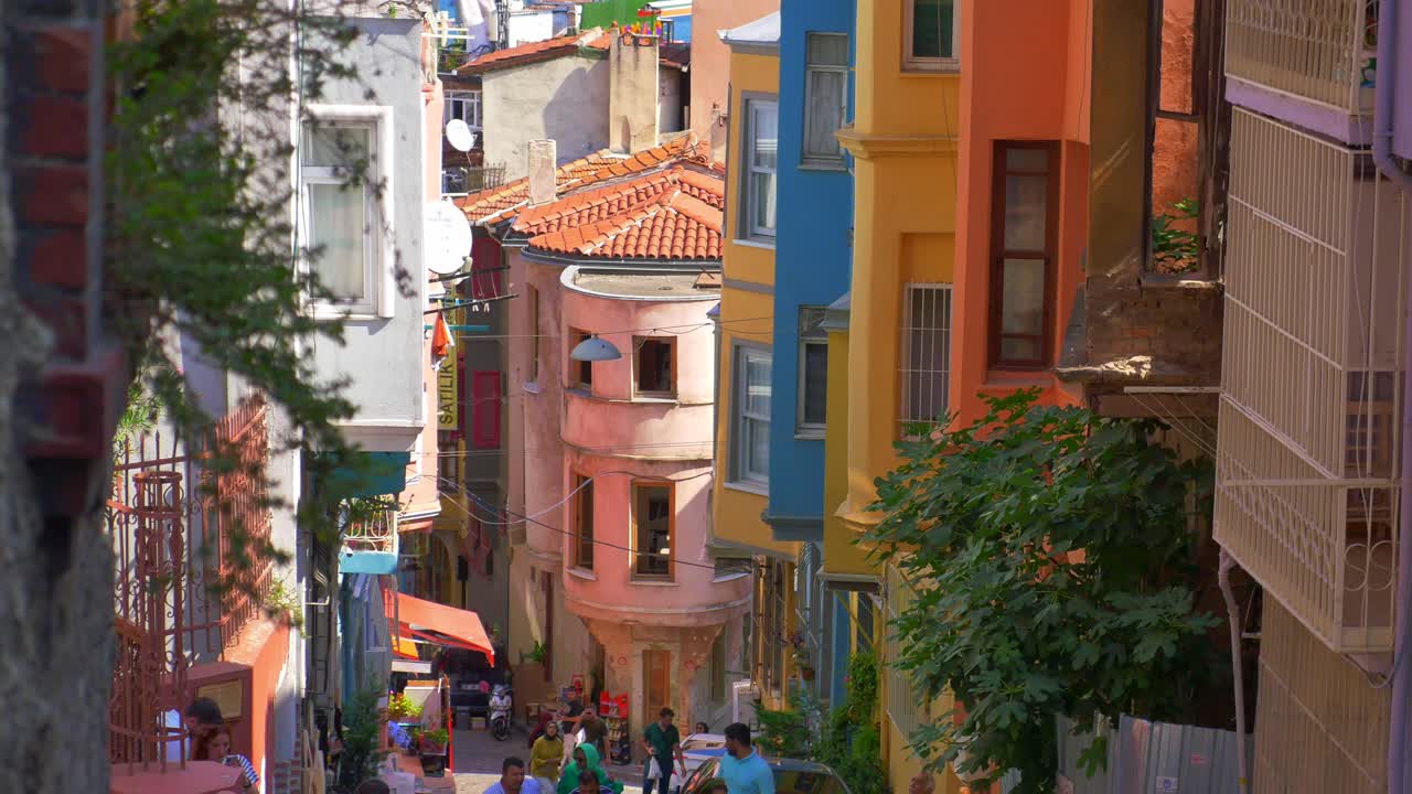 Strade colorate di Istanbul