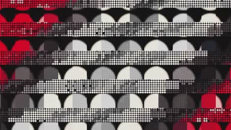 kaleidoscopio en movimiento. gráficos en movimiento de 4k