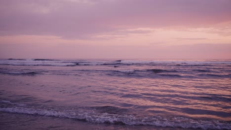 surfer at sunset