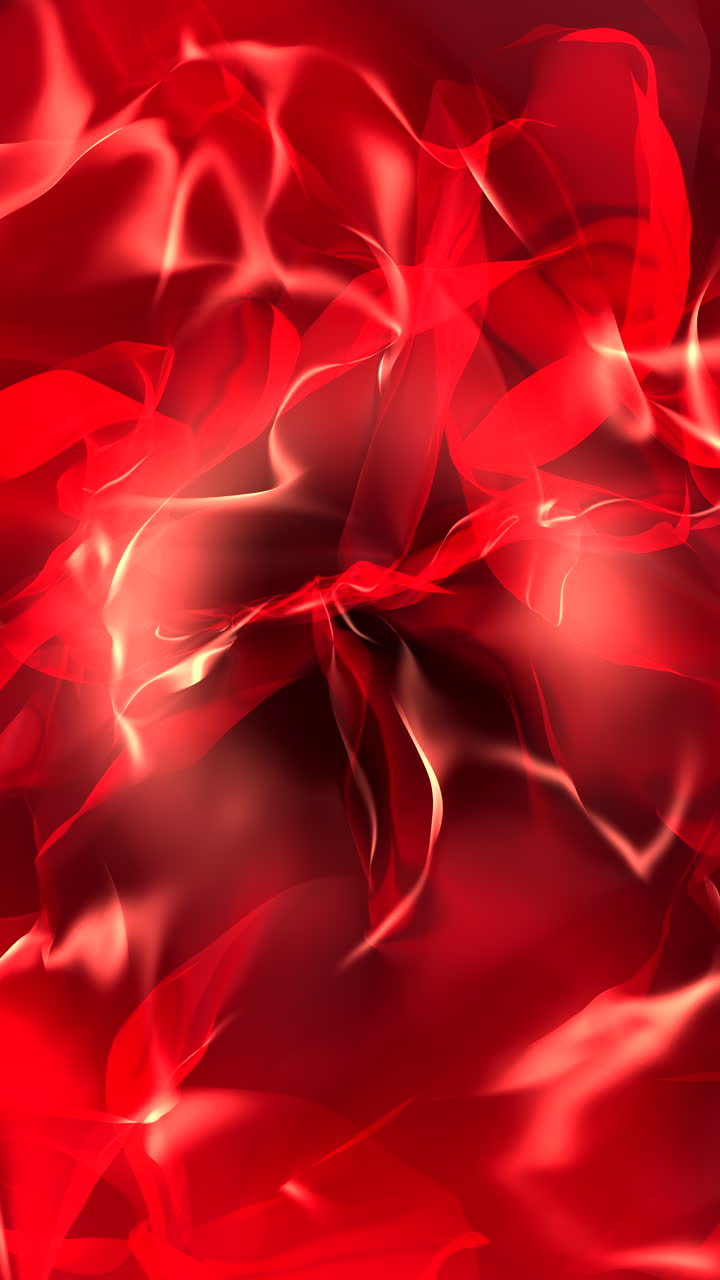 Delicate forme floreali rosso rosa in stile romantico creano un velo morbido e fluente su un elegante sfondo per titoli