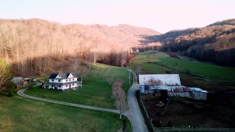 farm in nc mountains in 4k