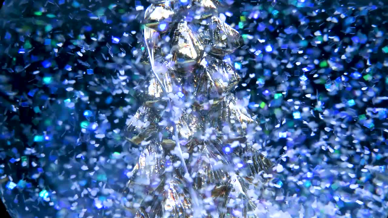 снежный шар с рождественской елкой