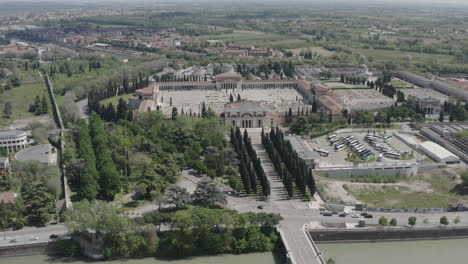 verona drone shot in 4k