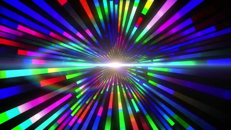 colourful vortex design with lights