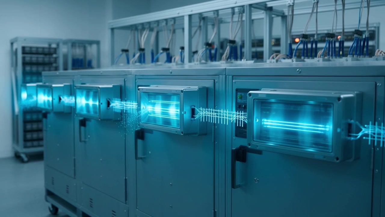 Digital Data Transfer and Connectivity Between Futuristic Server Machines