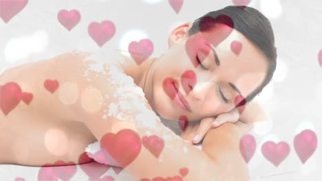 woman getting a massage