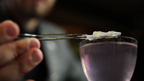 creative cocktail preparation