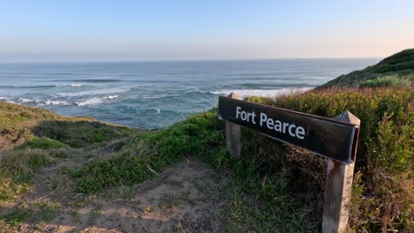 scenic view of fort pearce coastline