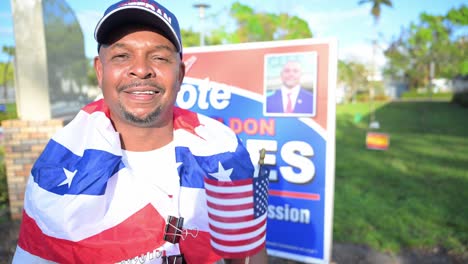 politician sheldon jones, palmetto, florida incumbent candidate for commissioner at large district 1