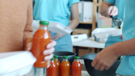 community food drive