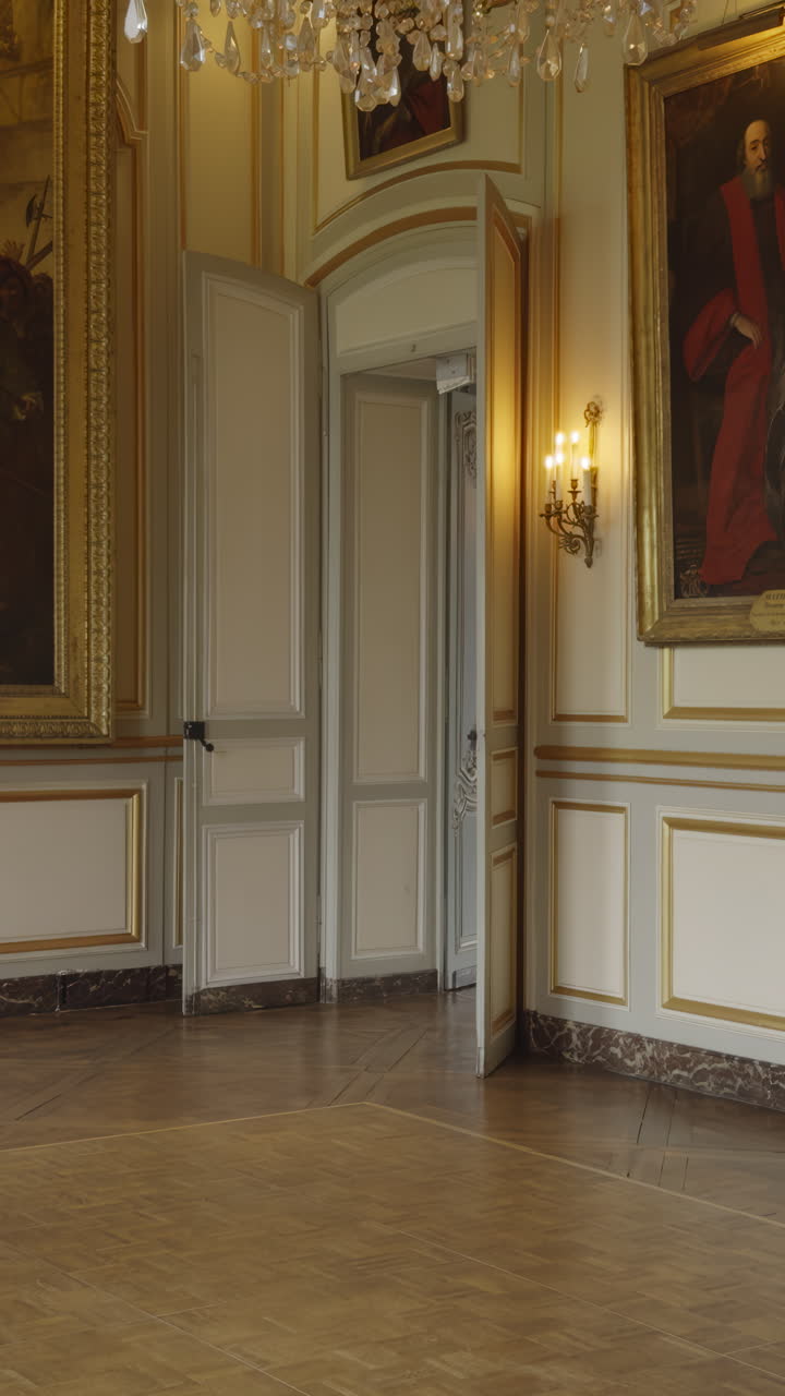 Grand Palace Interior Hallway