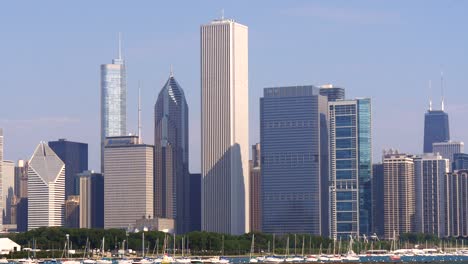 panoramę chicago 4k