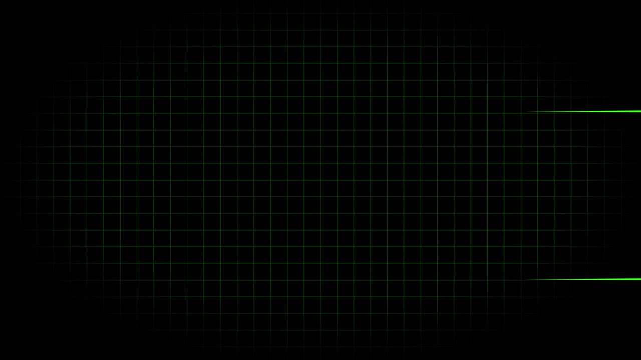 전기 심장 기록 오실로스코프 파동 형태 애니메이션 모션 그래픽