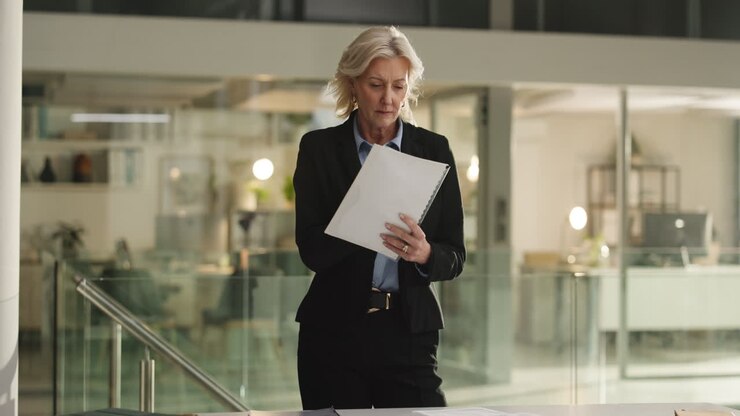 Businesswoman in Office