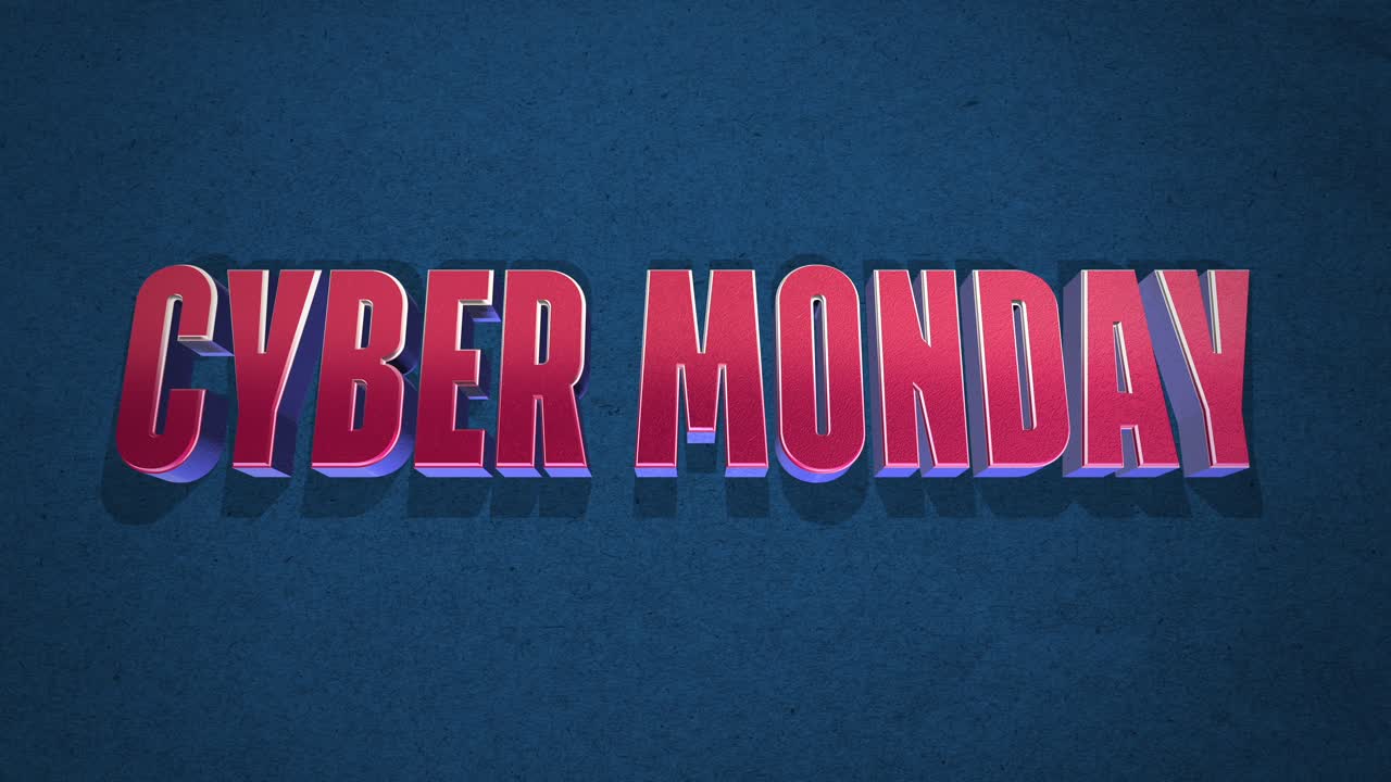 vibe retro: cyber monday en el estilo clásico de los 80 con textura grunge