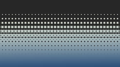 modern wave blue and white dots form a minimalistic pattern