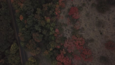 Capturando-Hermosas-Montañas-De-Utah-En-Otoño-Con-Cámara-Aérea