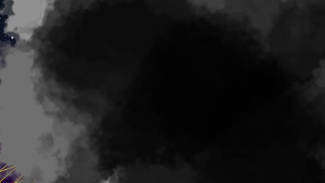 animación de la red de conexiones y prepararse texto sobre senderos de humo