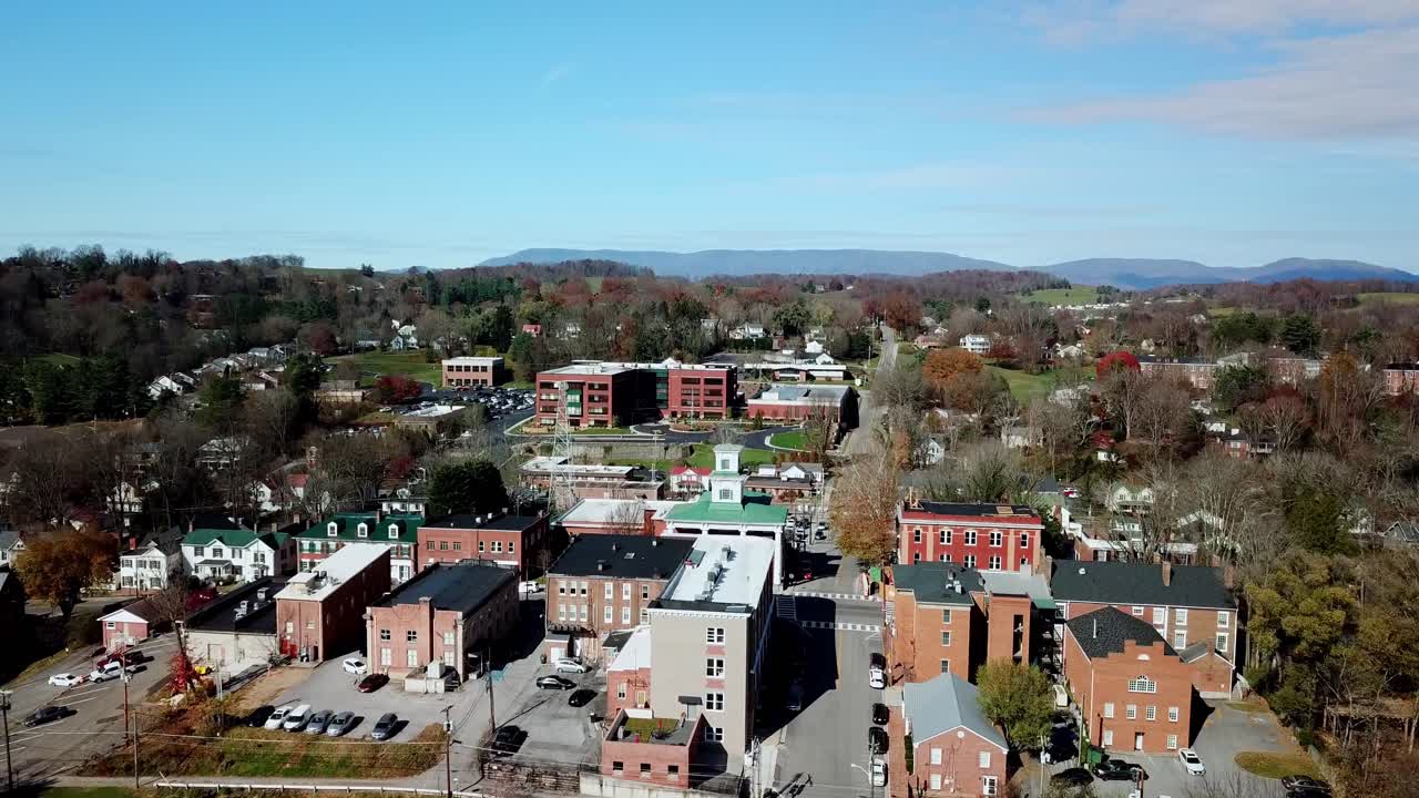 abingdon virginia en 4k aéreo