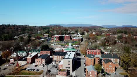 abingdon virginia in 4k aerial