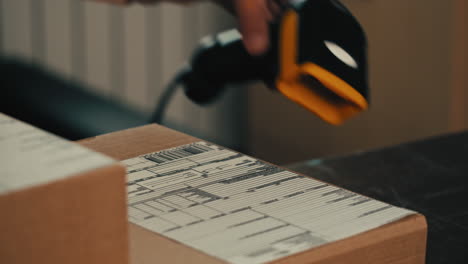 Shipping Box with Label