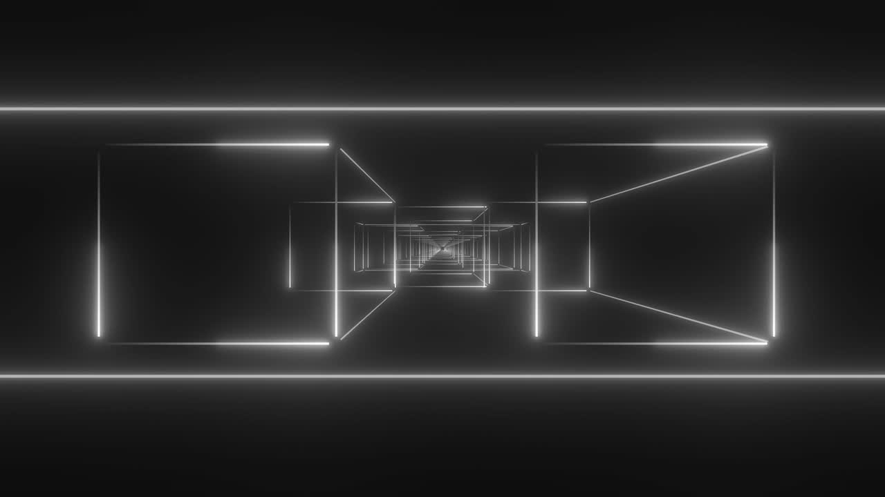 túnel geométrico resumido y brillante