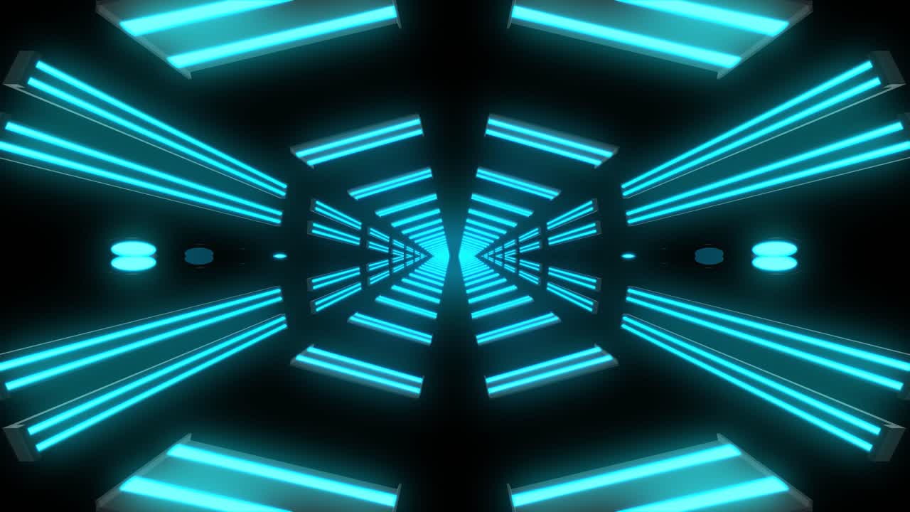 immagini di tunnel al neon