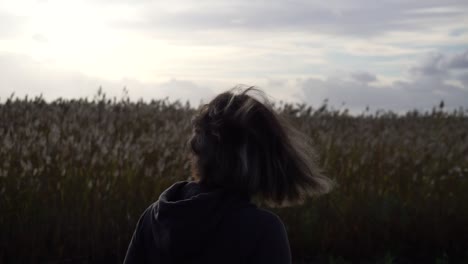 Girl-and-windy-weather