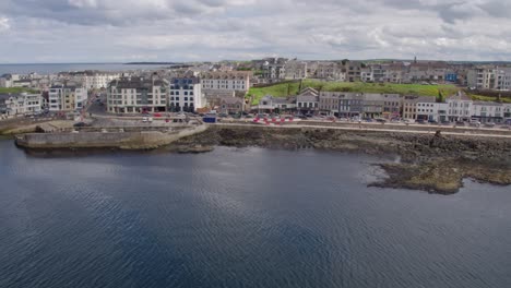 portstewart town on the causeway coastal route, northern ireland