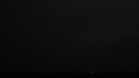 dark sky and flashing lightning during south east asia monsoon season