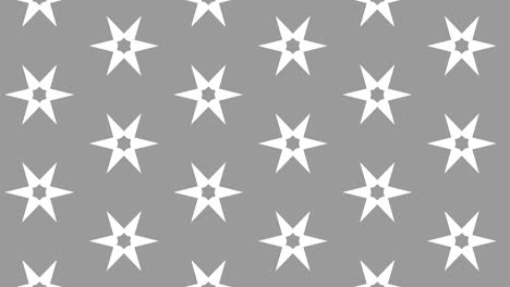 graphic pattern in black and white with stroboscopic and hypnotic effect, while increasing in size and then reducing it.