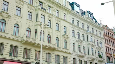 palace houses in museumsquartier wien art center in vienna, austria