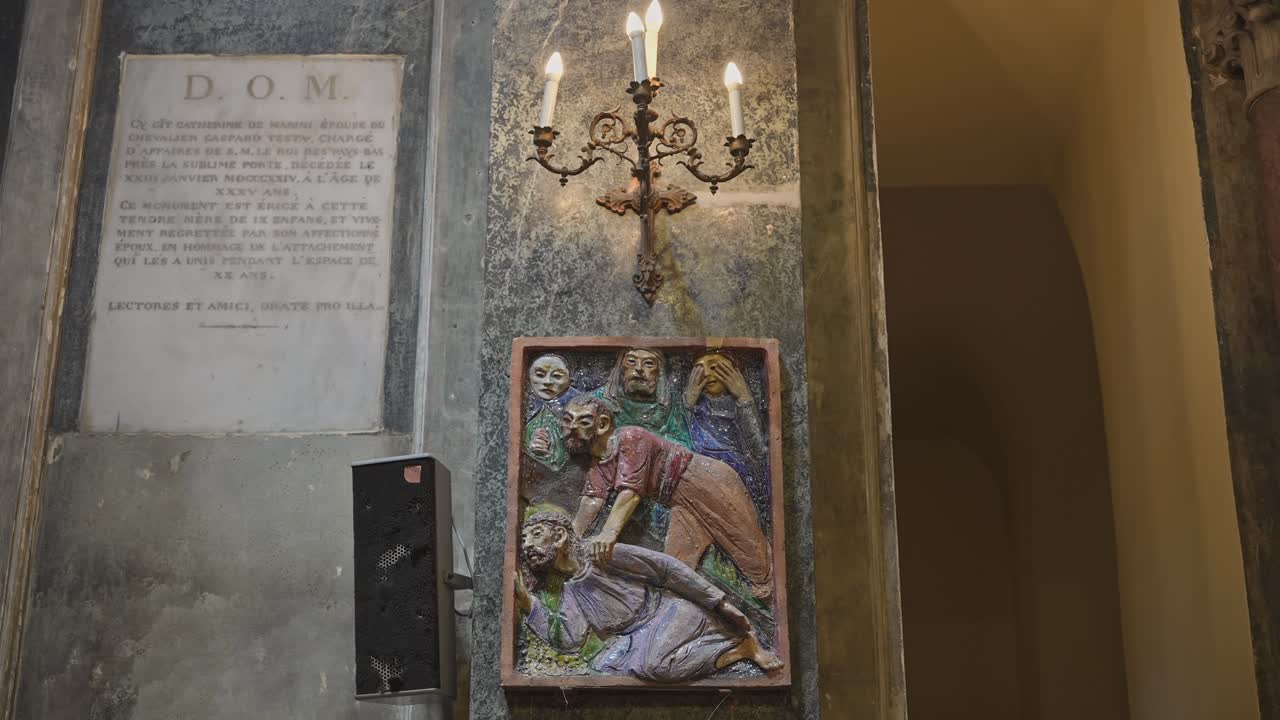 역사적인 고대 그리스 교회 4k