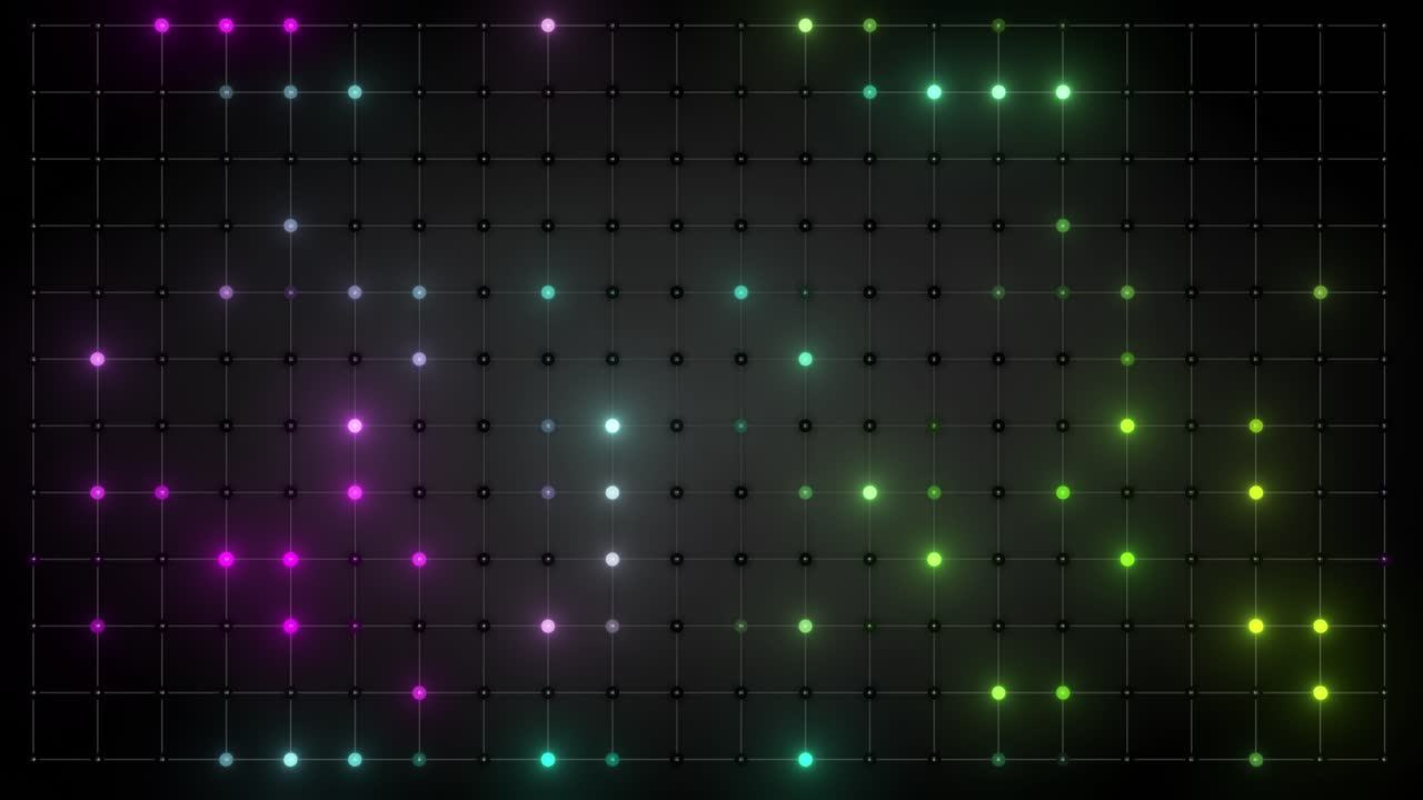 Abstract Light Grid Display