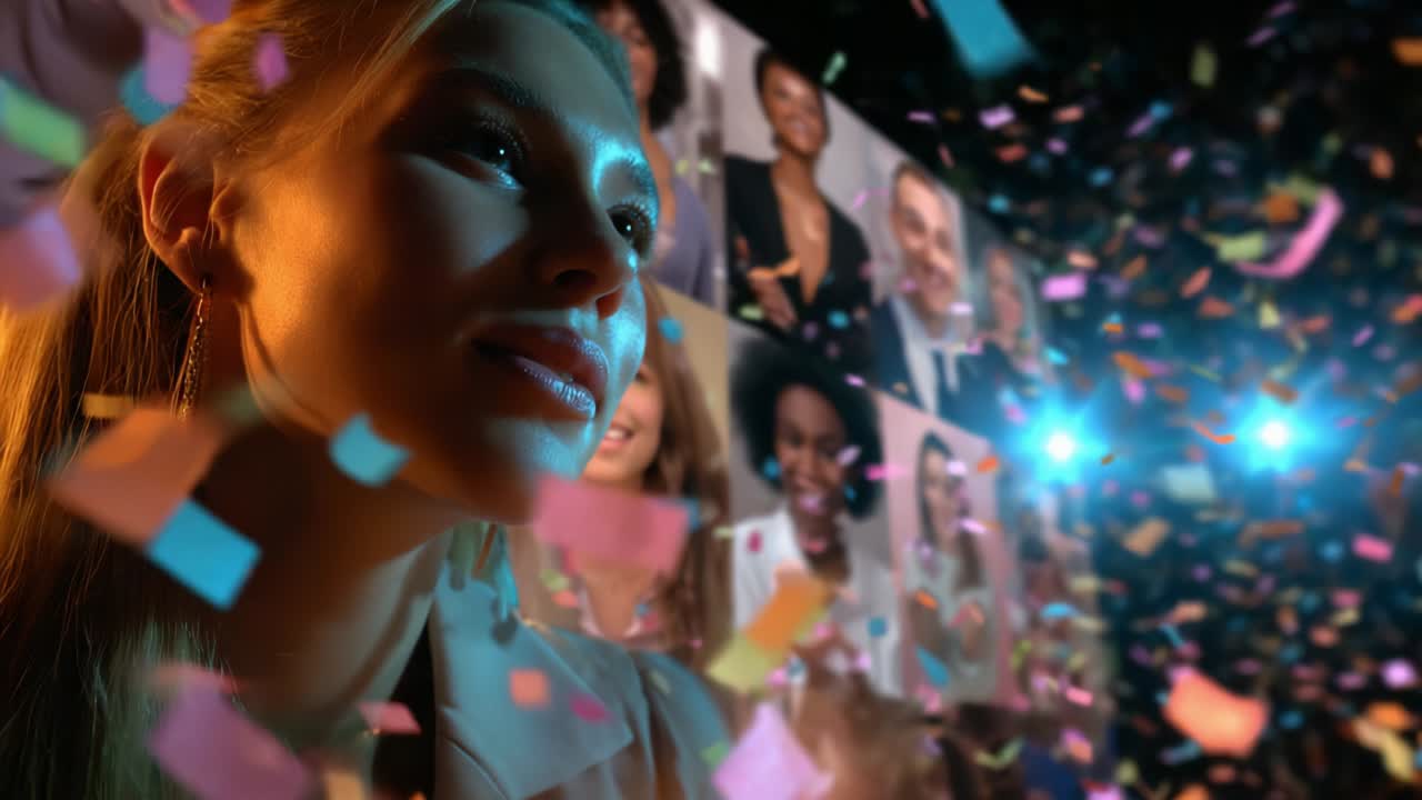 Celebrating with Confetti