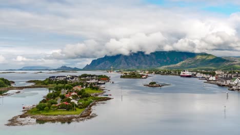 bronnoysund, la hermosa naturaleza de noruega