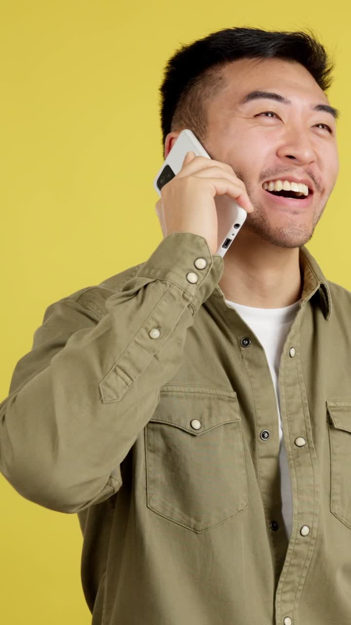 Man talking on his phone