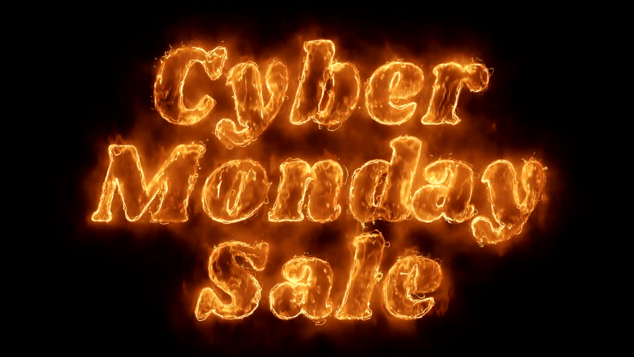 사이버 월요일 판매: 뜨거운 애니메이션 불타는 현실적인 불 불꽃 루프