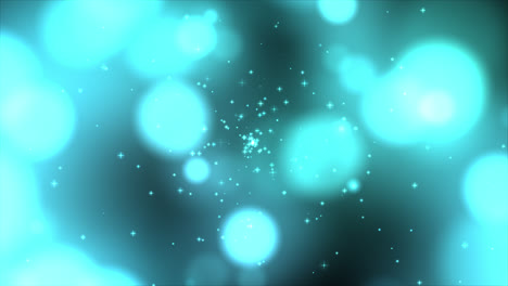 abstract light blue background with particles