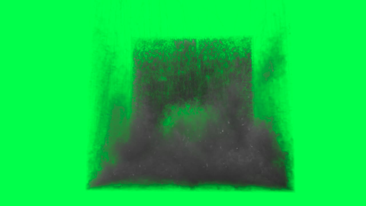Explosion effect on green screen | Premium Stock Video Footage