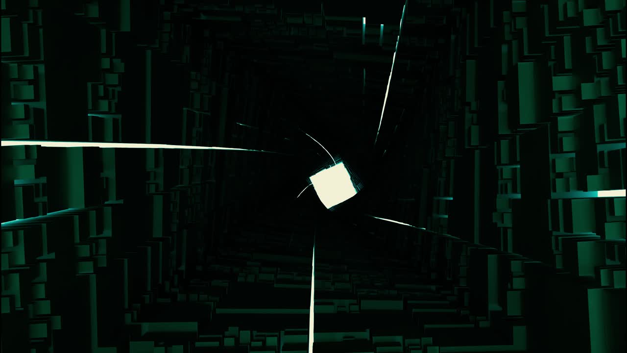 추상적 인 미래적 인 터널