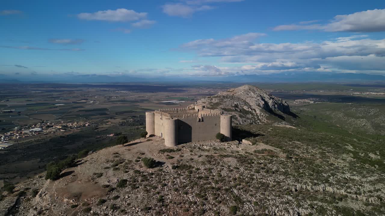 Montgr&iacute; Castle located in Torroella de Montgr&iacute; region of Baix Empord&agrave; on the Costa Brava province of Girona