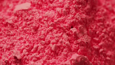Video-of-close-up-of-pink-powder-with-copy-space
