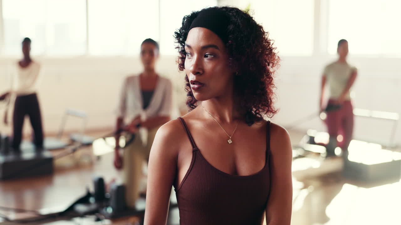 Fitness Session with Pilates Group