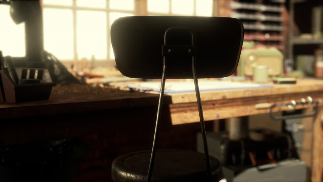 빈티지 워크 장면