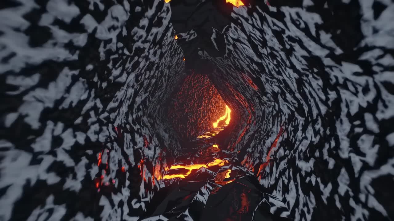 Cave with Lava