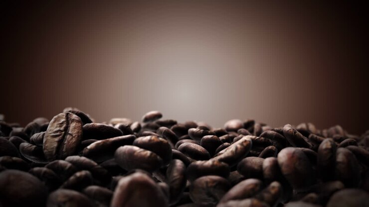 chicchi di caffè tostati